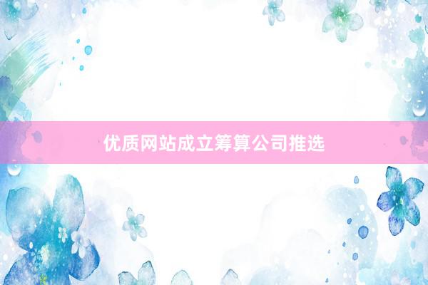 优质网站成立筹算公司推选